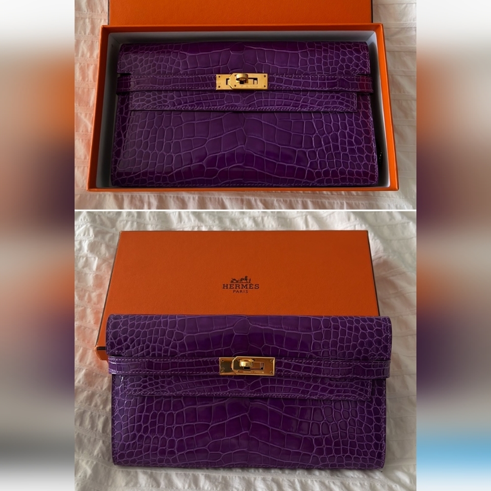 Hermes kelly long wallet